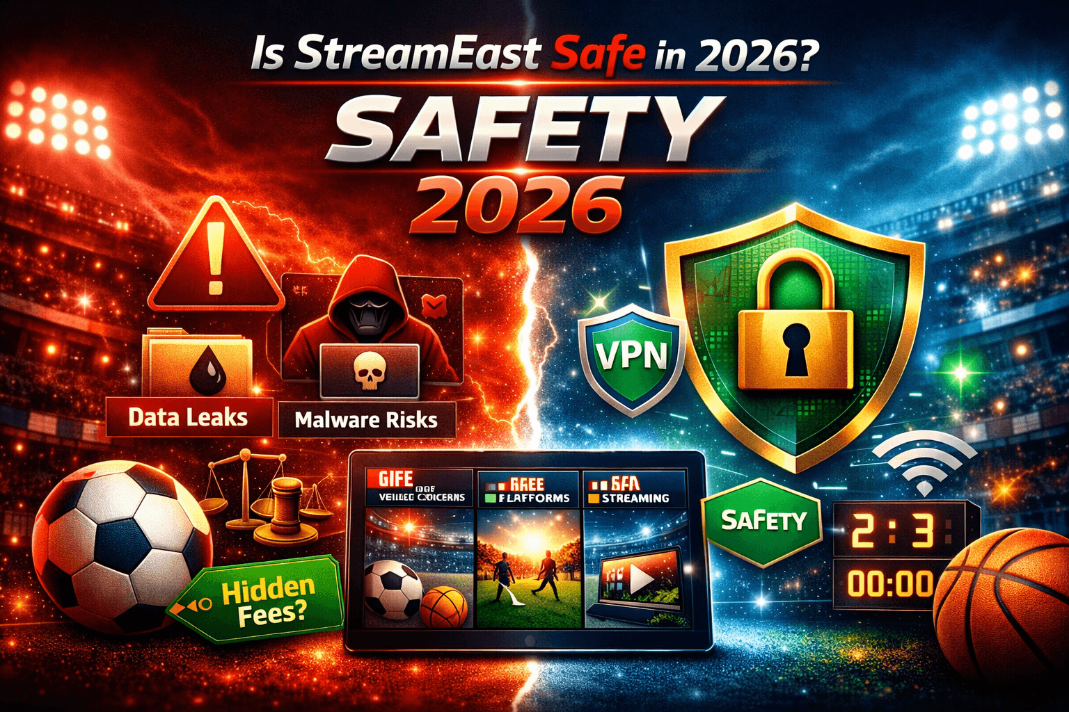 Is StreamEast Safe in 2026? Full Risk Analysis & Safer Alternatives