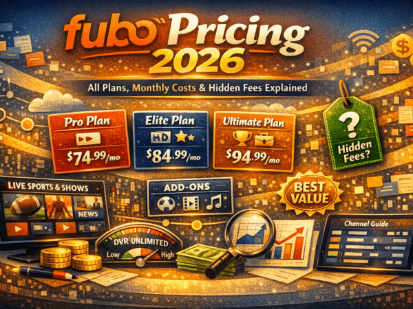 Fubo Pricing 2026: All Plans, Monthly Costs & Hidden Fees Explained