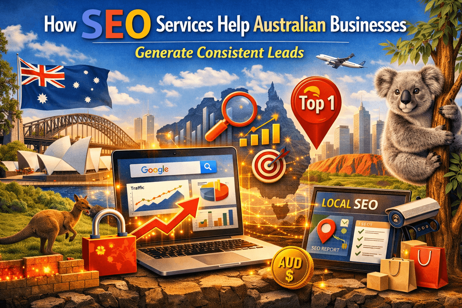 How SEO Services Help Australian Businesses Generate Consistent Leads