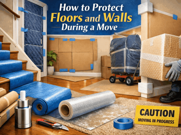 How to Protect Floors and Walls During a Move
