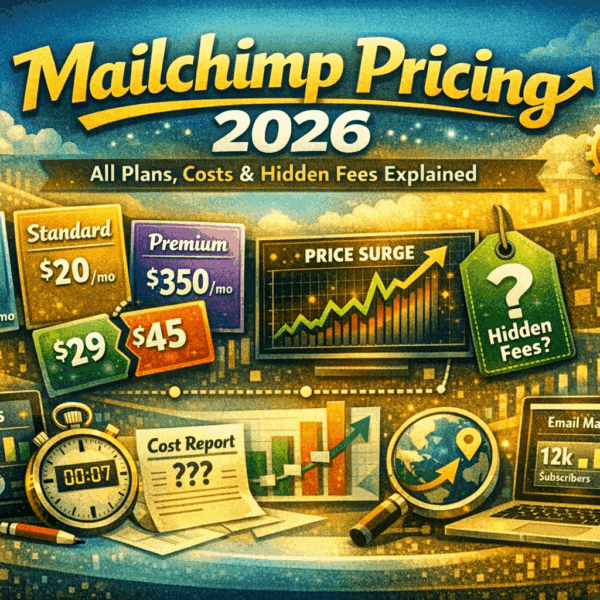 Mailchimp Pricing 2026 All Plans, Costs & Hidden Fees Explained