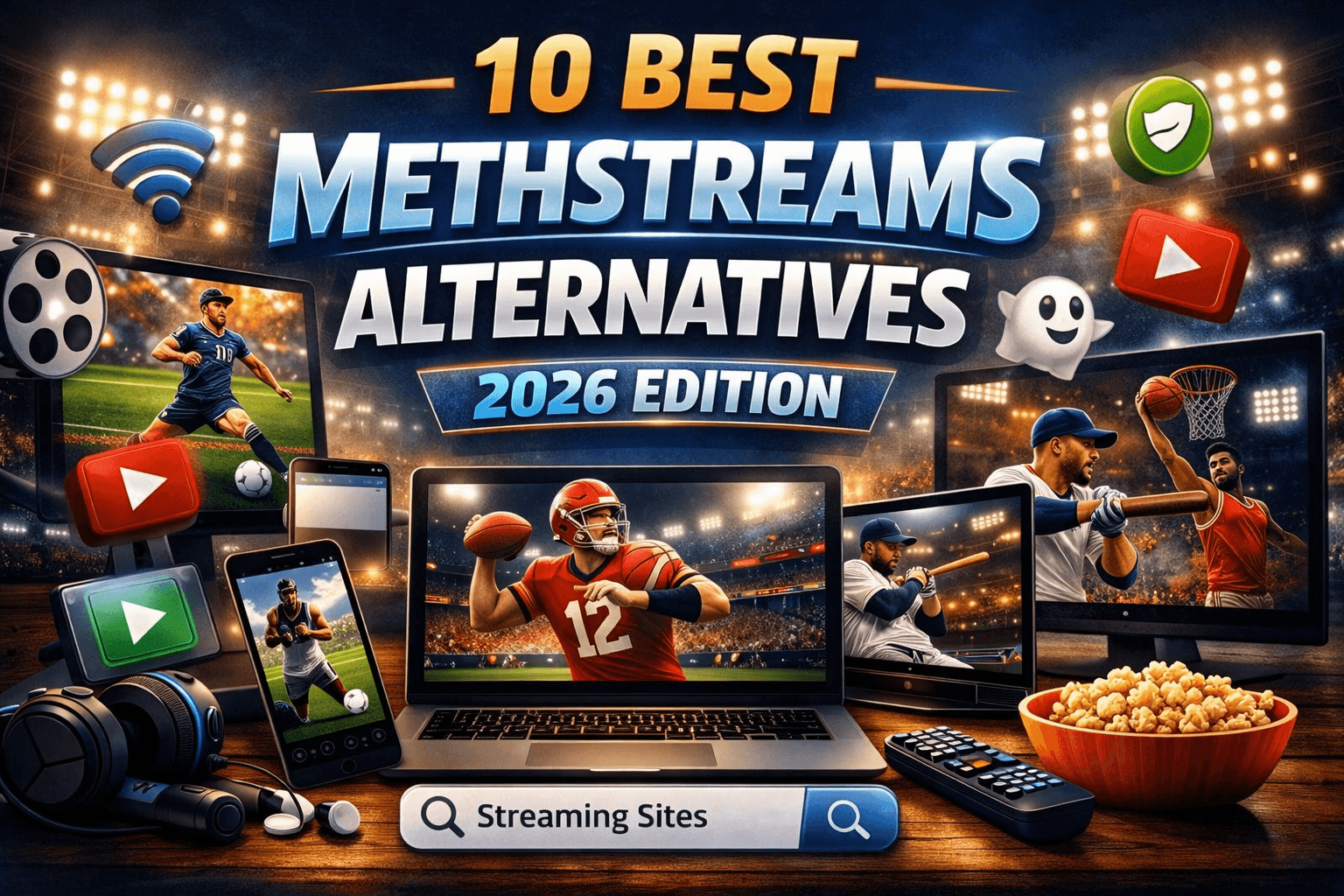 10 Best Methstreams Alternatives (2026 Edition)