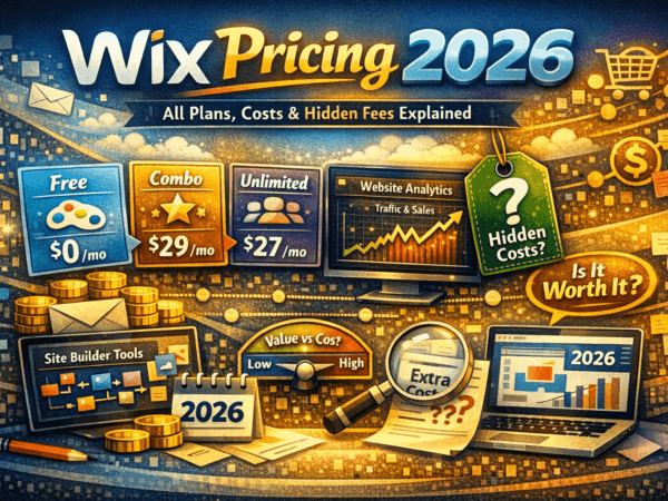 Wix Pricing 2026: All Plans, Costs & Hidden Fees Explained
