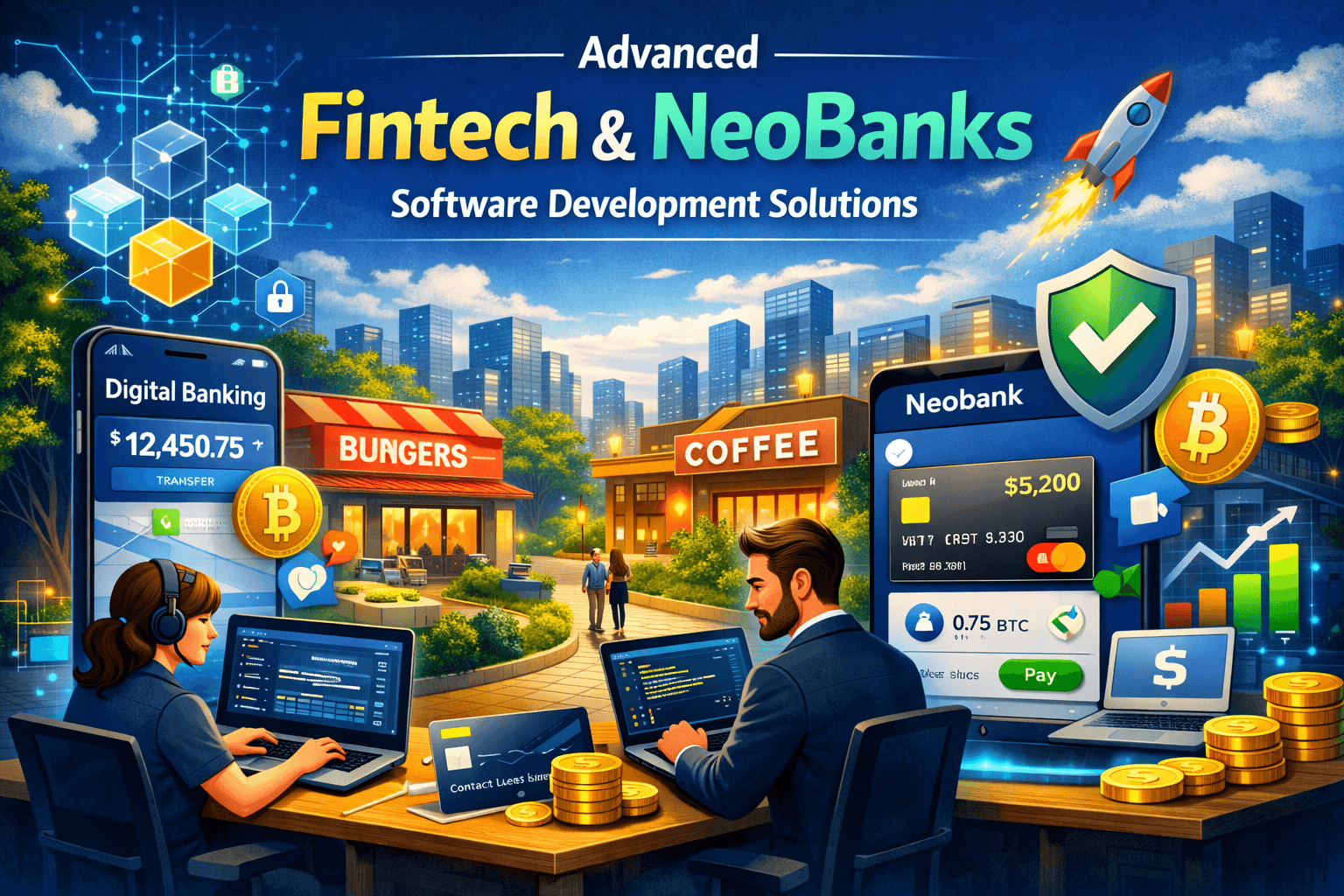 Advanced Fintech And NeoBanks Software Development Solutions