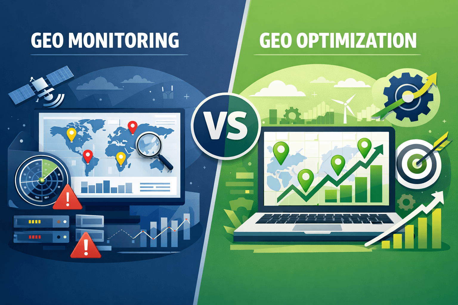 GEO Tools in 2026: The Difference Between Monitoring and Optimization (And Why It Matters)