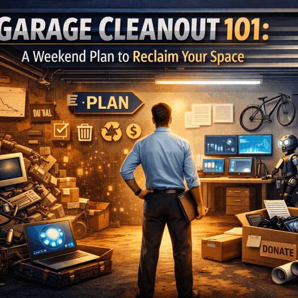 Garage Cleanout 101 A Weekend Plan to Reclaim Your Space