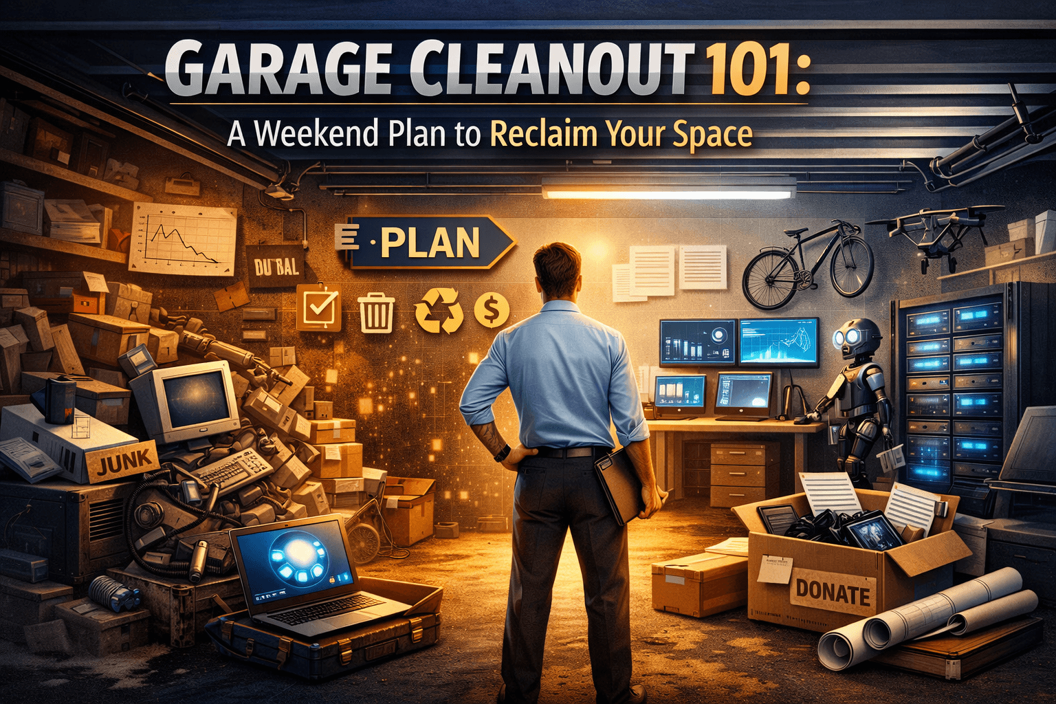 Garage Cleanout 101: A Weekend Plan to Reclaim Your Space