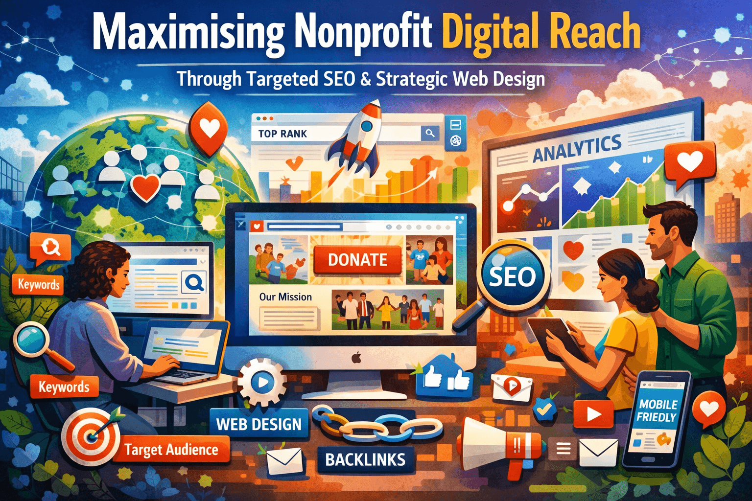 Maximising Nonprofit Digital Reach Through Targeted SEO and Strategic Web Design