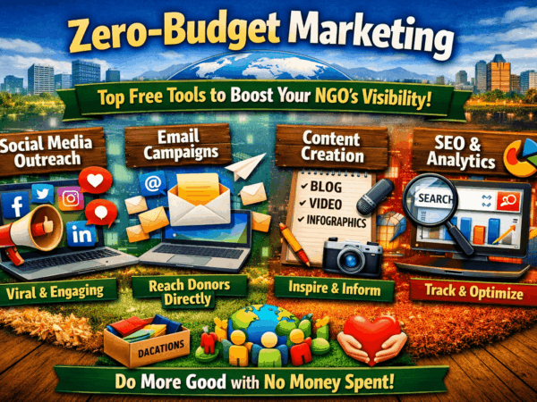 Zero-Budget Marketing: Top Free Tools to Boost Your NGO’s Visibility