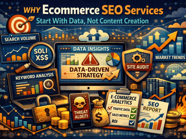 Why Ecommerce SEO Services Start With Data, Not Content Creation