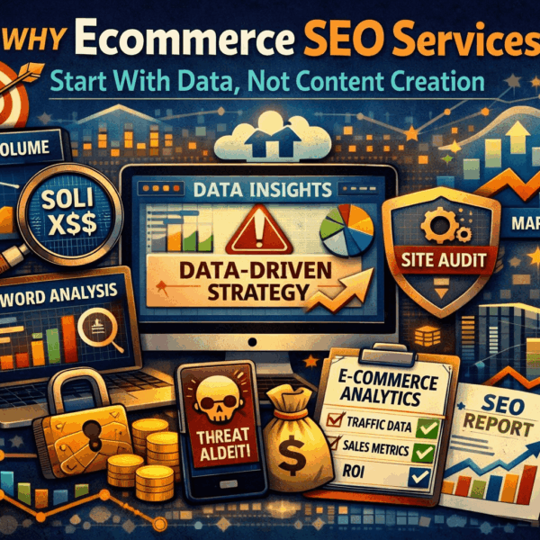 Why Ecommerce SEO Services Start With Data, Not Content Creation