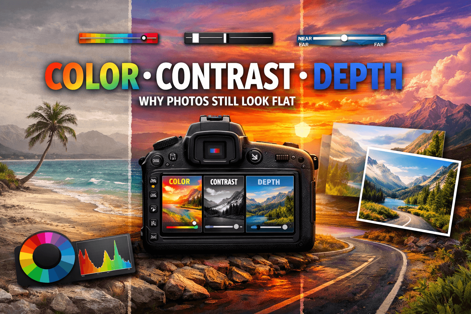 Color, Contrast, Depth — Why Technically Good Photos Still Look Flat