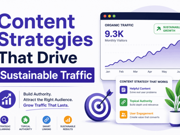 Content Strategies That Drive Sustainable Traffic (Not Just Higher SEO Metrics)
