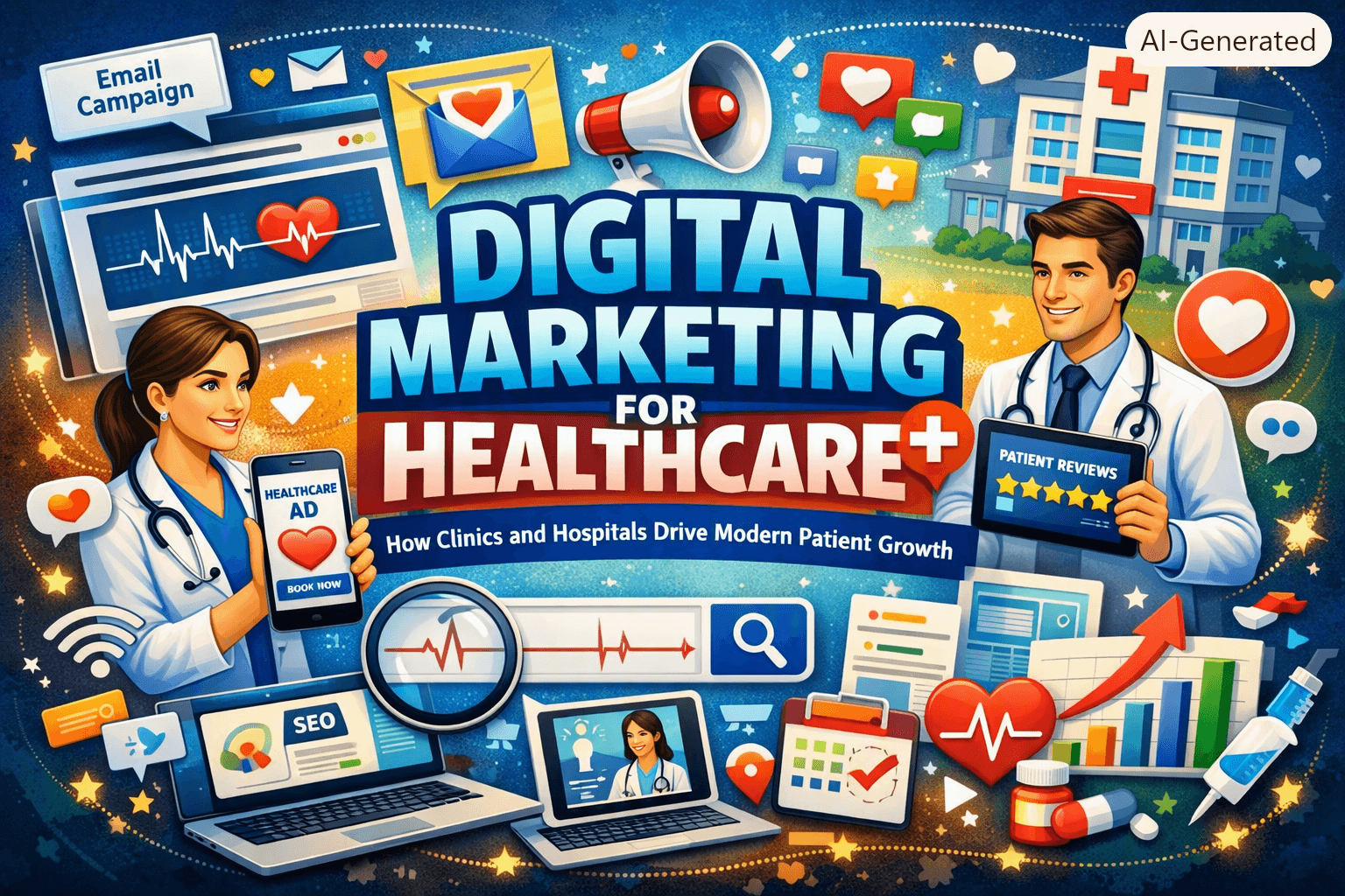 Digital Marketing for Healthcare: How Clinics and Hospitals Drive Modern Patient Growth