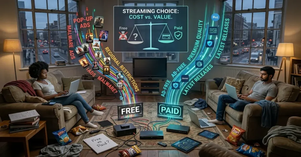 Free vs. Paid Streaming Services