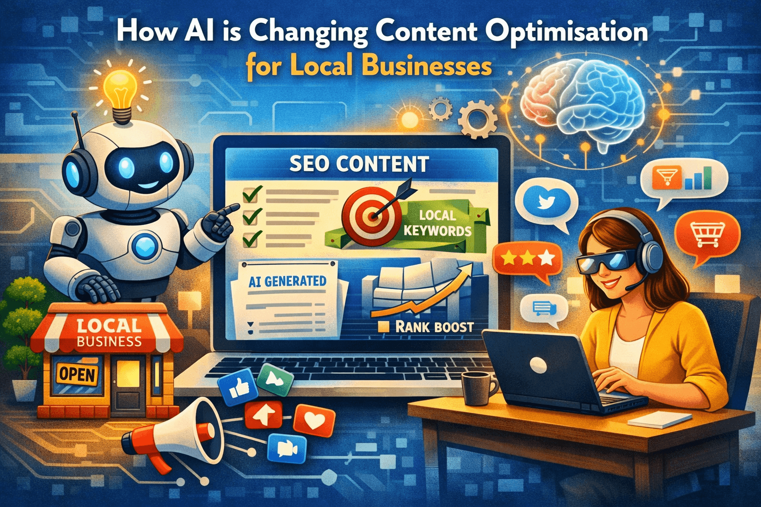 How AI is Changing Content Optimisation for Local Businesses