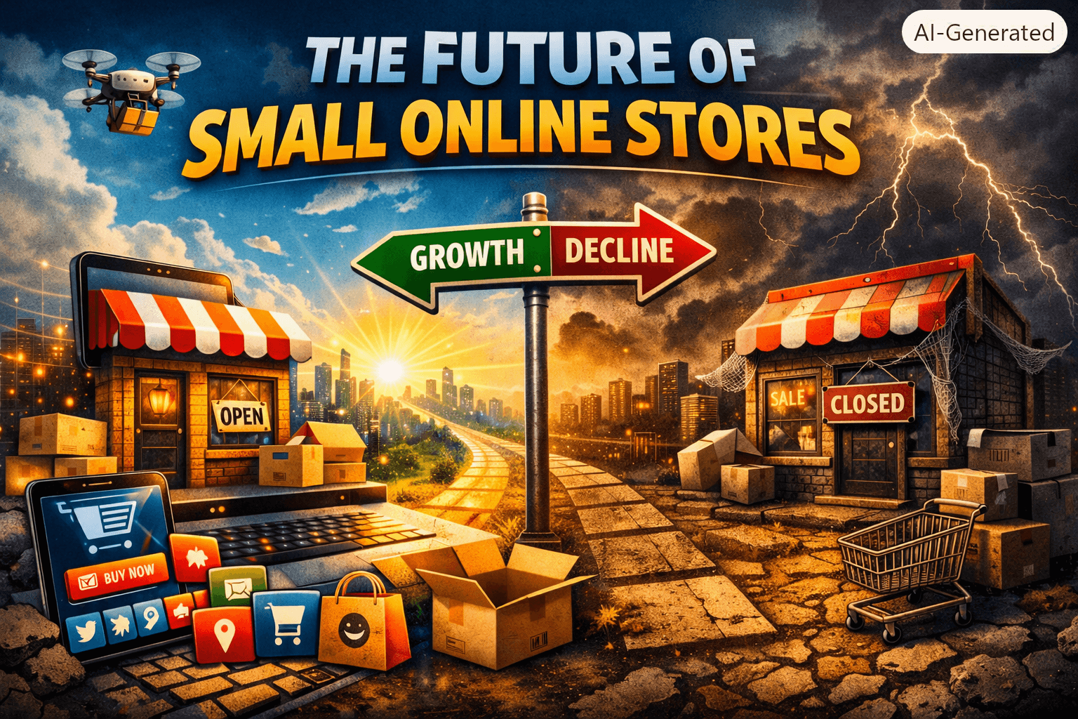 Is There Still a Future for Small Online Stores, or Has the Window of Opportunity Closed?