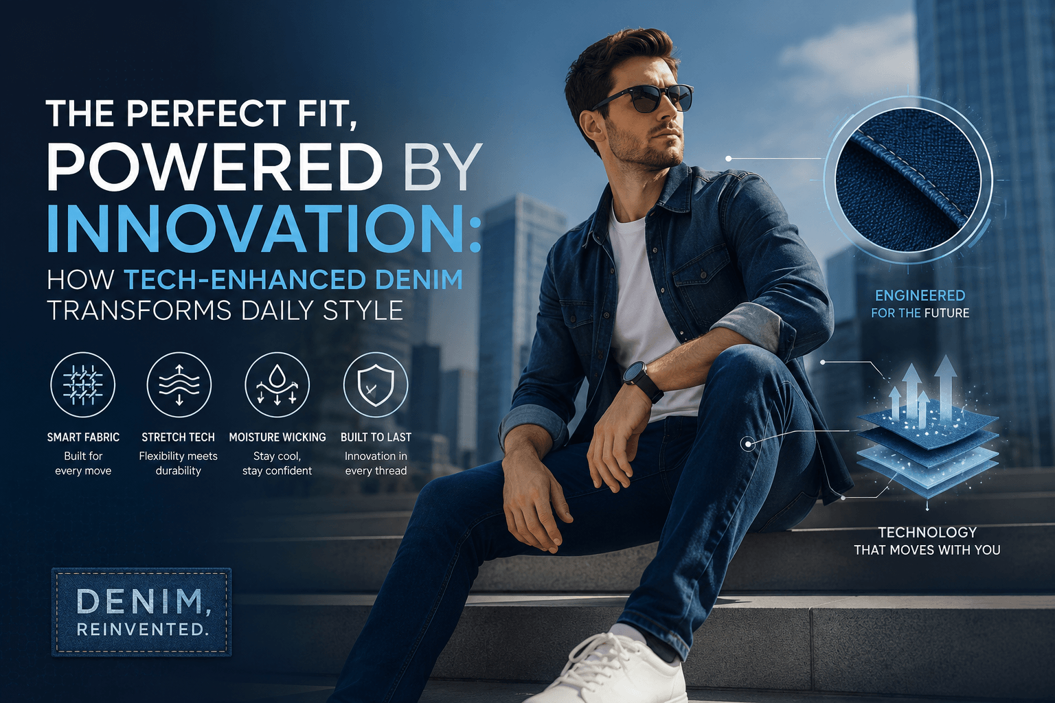 The Perfect Fit, Powered by Innovation: How Tech‑Enhanced Denim Transforms Daily Style