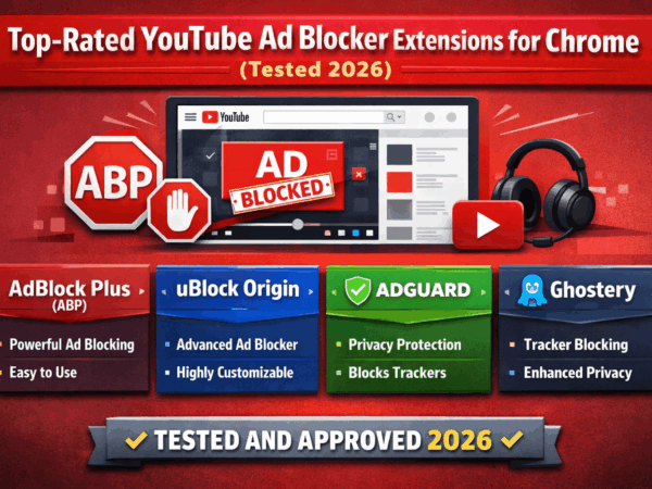 Top-Rated YouTube Ad Blocker Extensions for Chrome (Tested 2026)