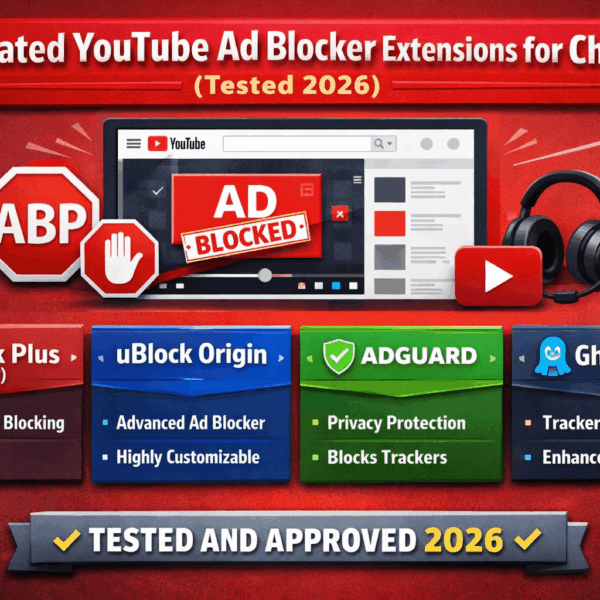 Top-Rated YouTube Ad Blocker Extensions for Chrome