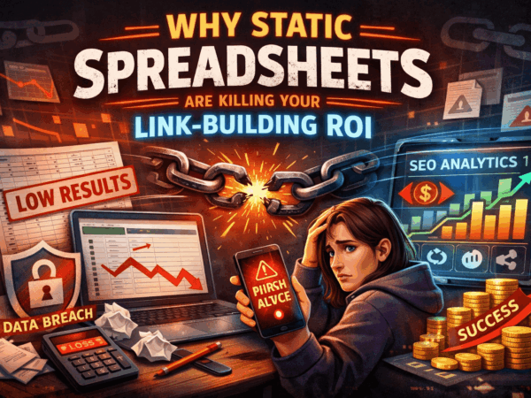 Why Static Spreadsheets are killing Your link-building ROI