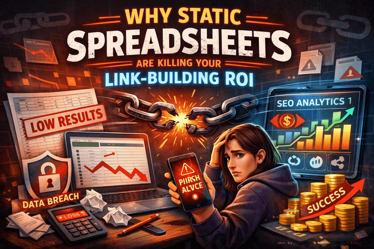 Why Static Spreadsheets are killing Your link-building ROI