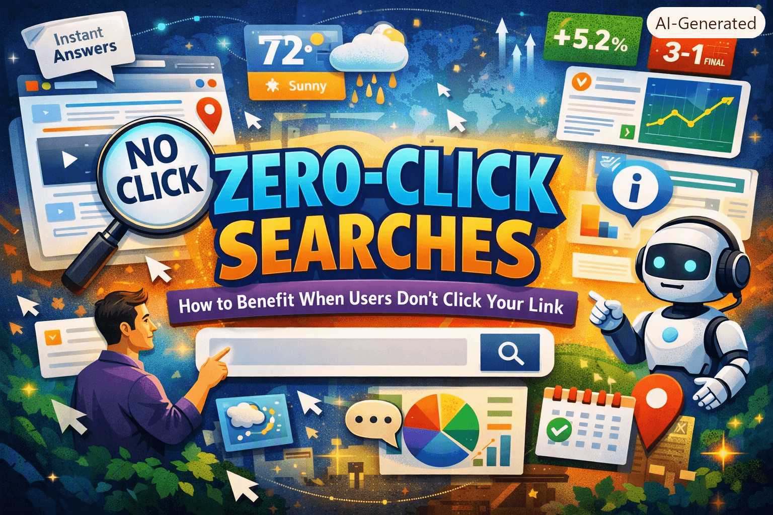 Zero-Click Searches: How to Benefit When Users Don’t Click Your Link