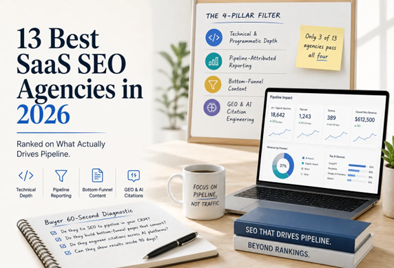 13 Best SaaS SEO Agencies in 2026 (Compared by Service, Pricing & Specialty)