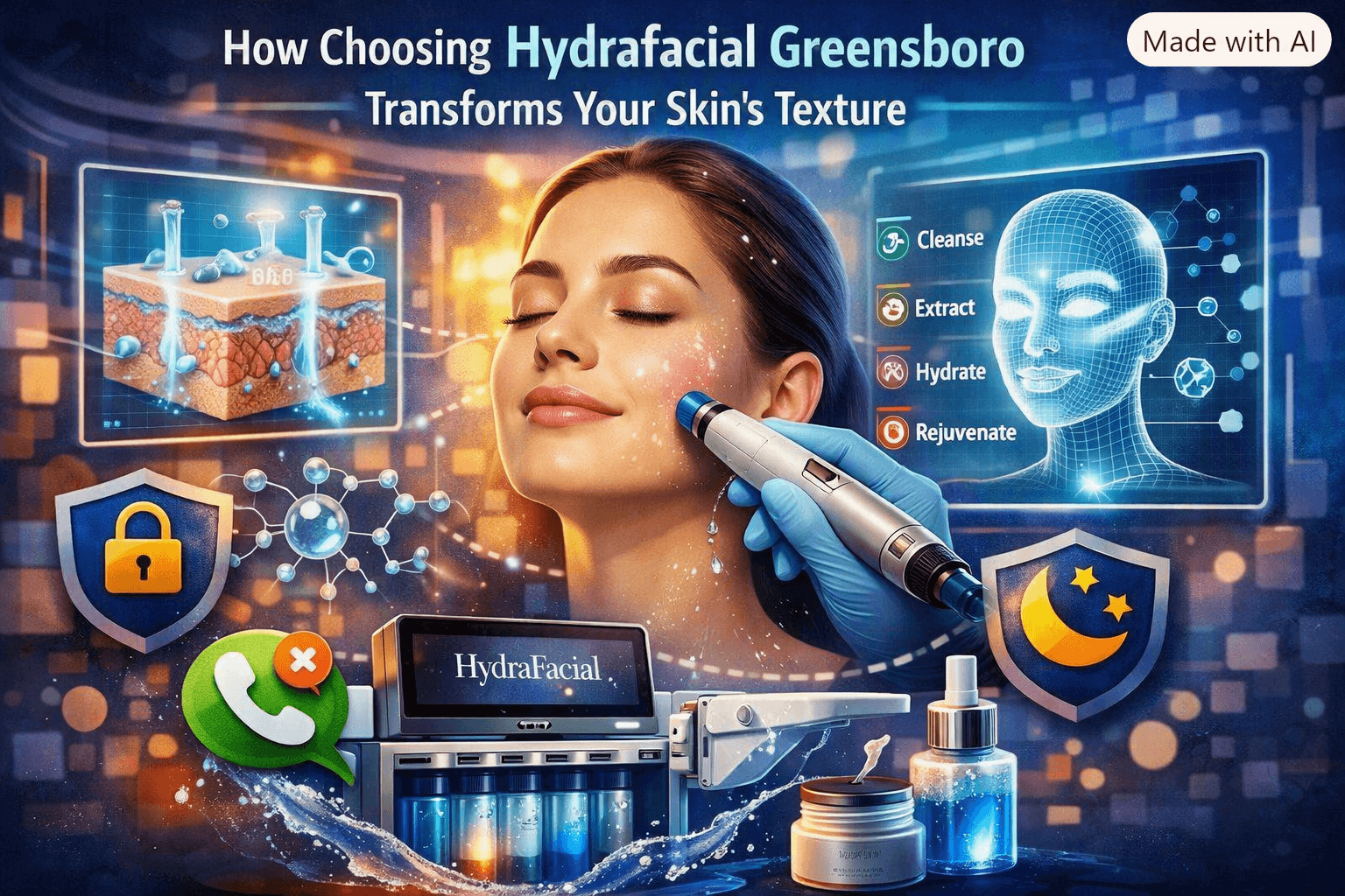 Connected Beauty: How Technology Enhances Hydrafacial Results