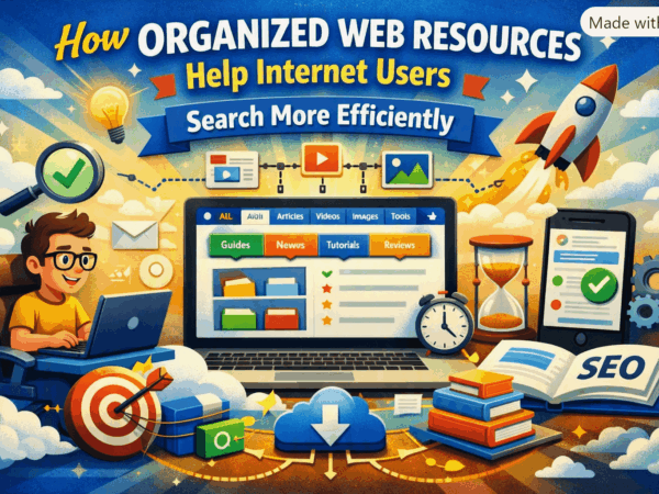 How Organized Web Resources Help Internet Users Search More Efficiently