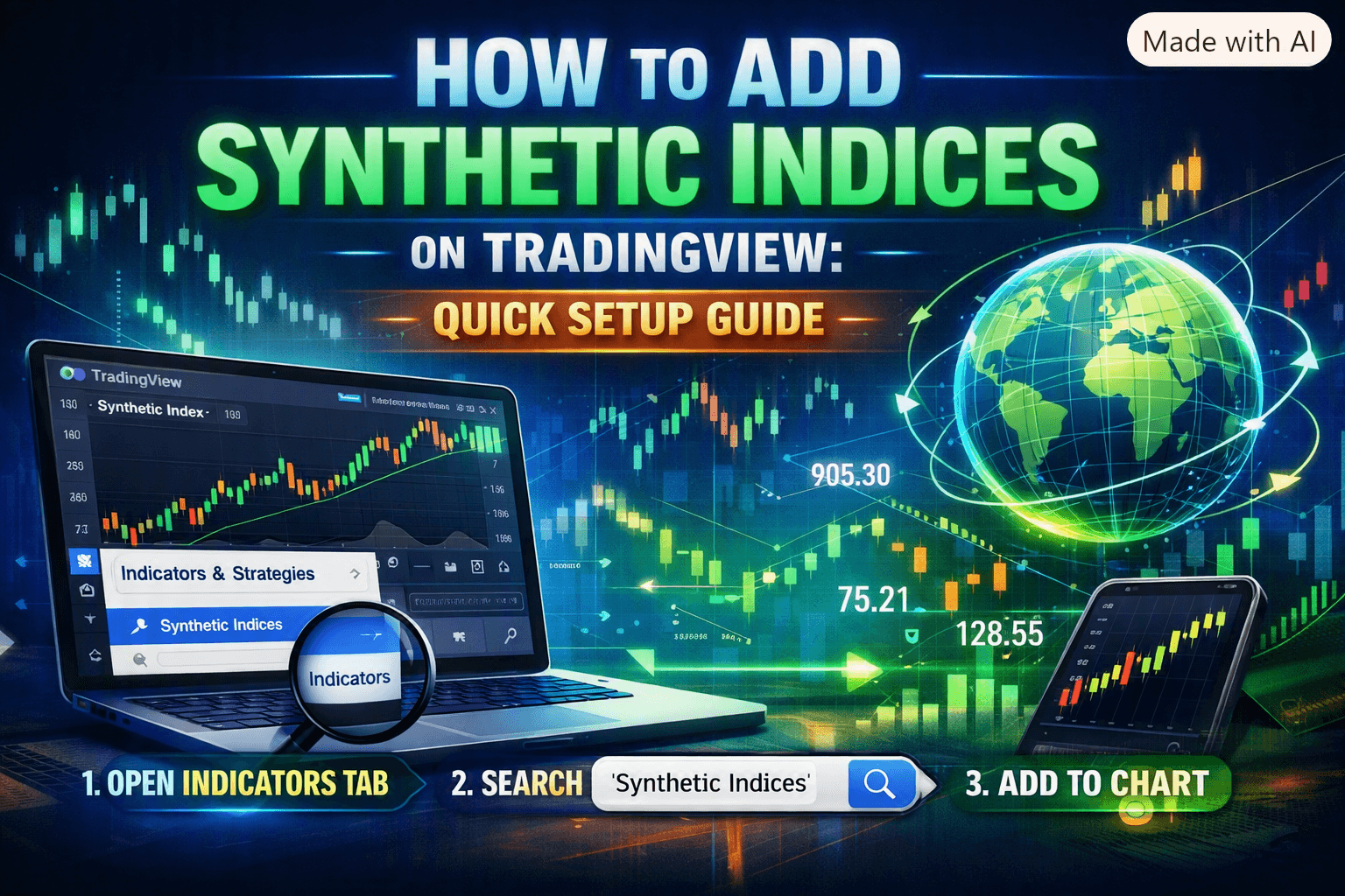 How to Add Synthetic Indices on TradingView: Quick Setup Guide