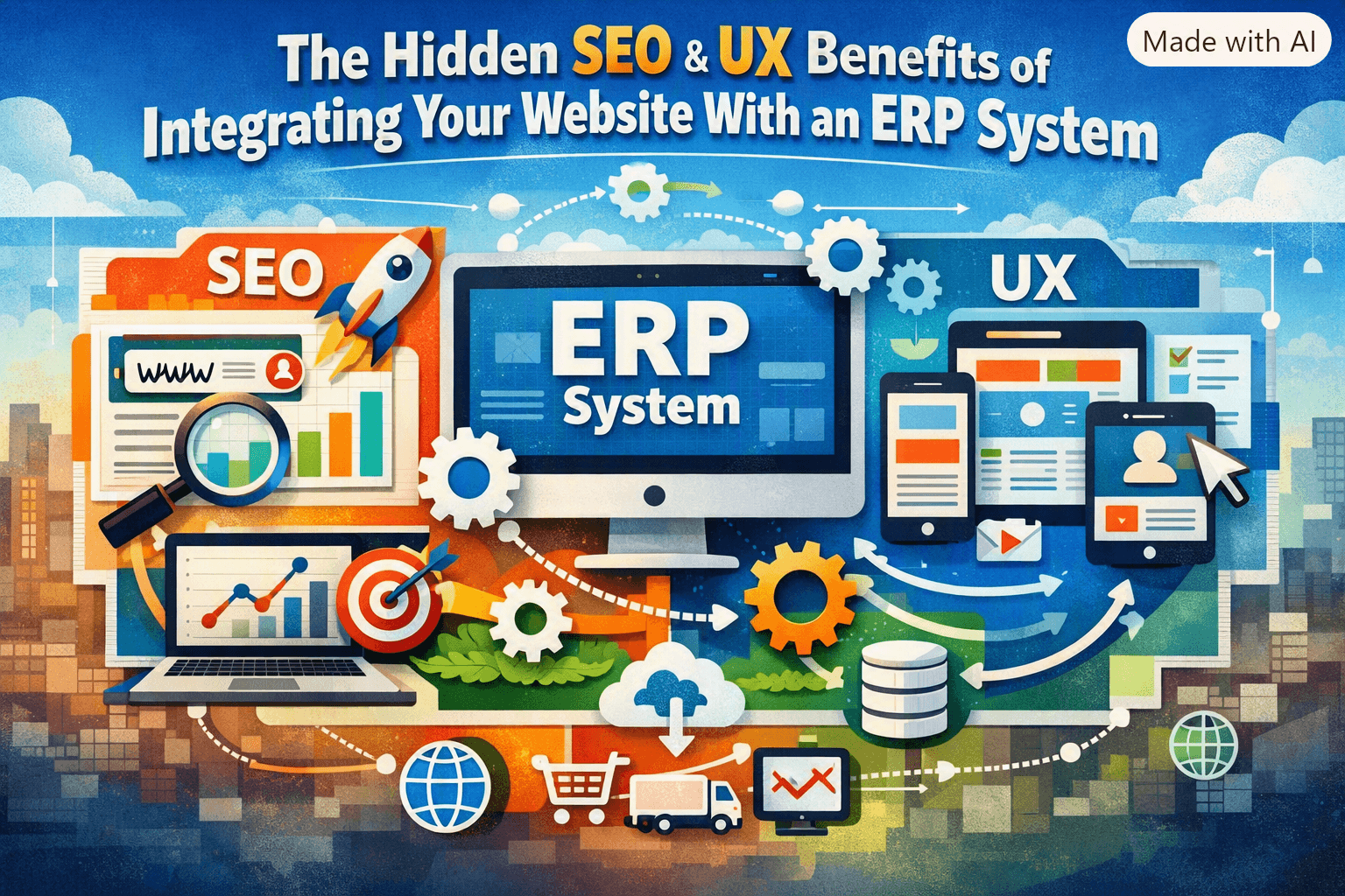 The Hidden SEO and UX Benefits of Integrating Your Website With an ERP System