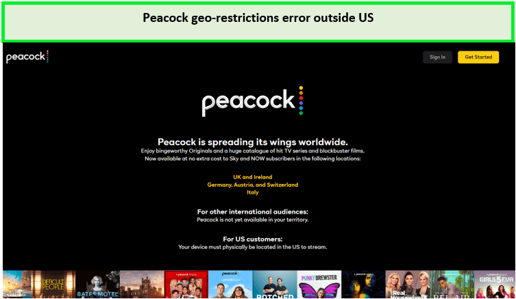 Beware of Fake Peacock Websites