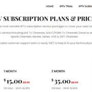 OTTOcean Pricing