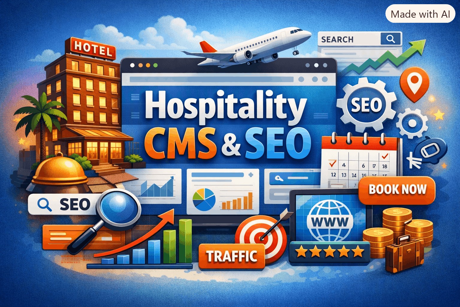 Essential CMS Features to Boost Hospitality SEO and Direct Bookings